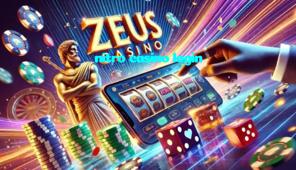 nitro casino login casino presented on mobile device in Pakistan with slots and live games